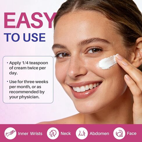 Phytoestrogen Cream for Women, with Shea Butter & Glycerin, Fast-Absorbing & Maintain Natural Skin, No-GMO, 4 Oz in Saudi Arabia