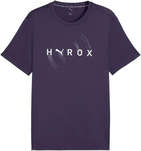 PUMA Mens X Hyrox Cloudspun Thermoadapt Crew Neck Short Sleeve Athletic Casual Tops Casual - Purple in Kuwait