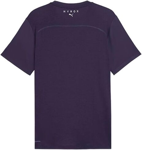 PUMA Mens X Hyrox Cloudspun Thermoadapt Crew Neck Short Sleeve Athletic Casual Tops Casual - Purple in Kuwait