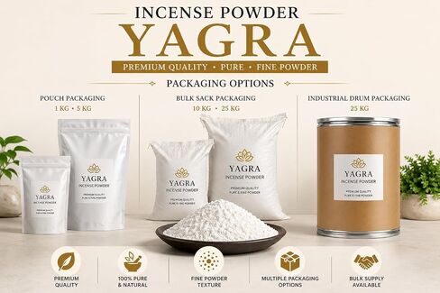 Vrinda Incense Powder Yagra – Premium Spiritual & Ritual Incense Powder for Meditation, Relaxation, Cleansing & Energy Purification – Natural Aromatic Incense Powder, 36 Ounces (2.2 lb) in Saudi Arabia