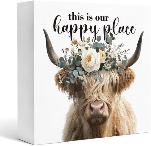 Funny Desk Decor Wooden Box Sign 5x5 Inches, I Don’t Always Whoop But When I Do There It Is Quote Farmhouse White Wood Block Tabletop Shelf Decor for Office Home, Humorous Gift Accent in Kuwait