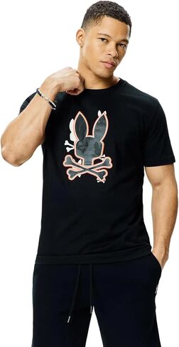 Psycho Bunny Tanner Bunny Graphic Tee in Kuwait