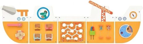 Monläurd® Wooden Frog Activity Wall Panel for Kids, Sensory Wall Toy, Activity Cube, Wall Toys for Toddlers 1-3, Playroom Toys, Daycare Furniture, Montessori Busy Board in Kuwait