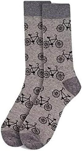 Doodle Beads Funny Novelty Bike Crew Socks For Men In Gift Box, Biking Gift for Dad Boyfriend, Wheelie Great Dad in Saudi Arabia