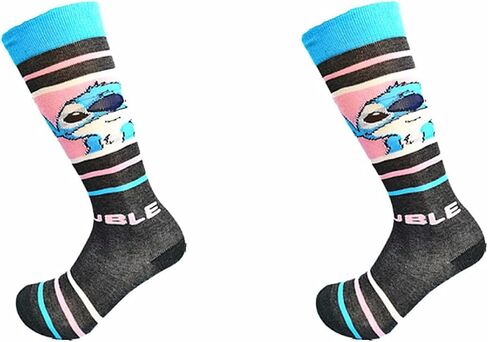 CYOIDAI Cartoon Blue Alien Movie Character Themed Crew Socks in Saudi Arabia