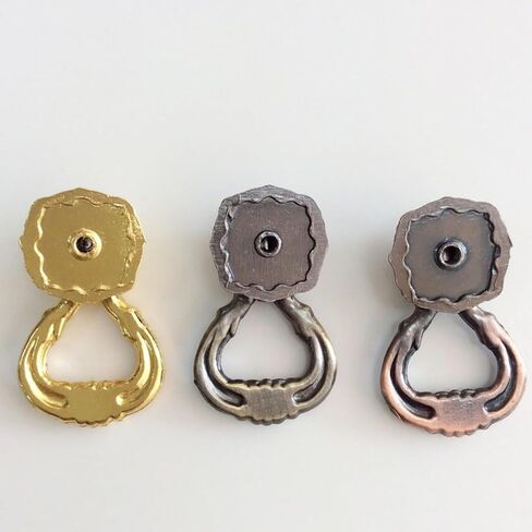 Cabinet Pulls1Pcs Antique Zinc Alloy Drawer Handles Pulls Golden Vintage Style for Wardrobe Cupboard Kitchen Hardware in Kuwait