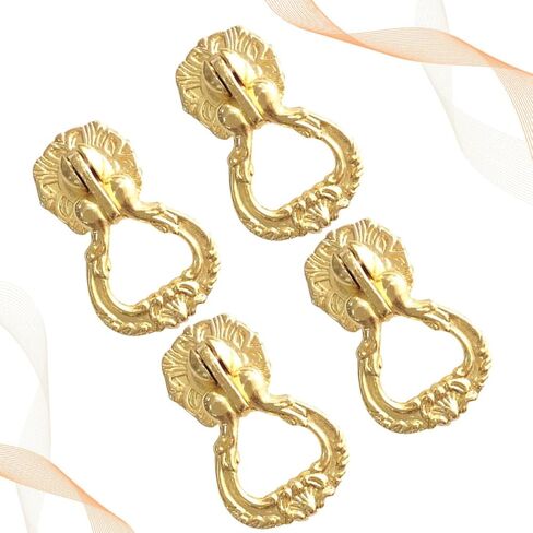 Cabinet Pulls1Pcs Antique Zinc Alloy Drawer Handles Pulls Golden Vintage Style for Wardrobe Cupboard Kitchen Hardware in Kuwait
