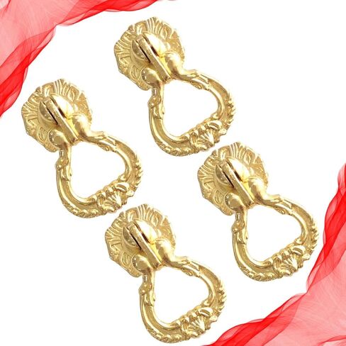 Cabinet Pulls1Pcs Antique Zinc Alloy Drawer Handles Pulls Golden Vintage Style for Wardrobe Cupboard Kitchen Hardware in Kuwait