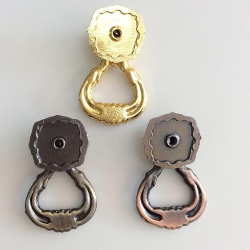 Cabinet Pulls1Pcs Antique Zinc Alloy Drawer Handles Pulls Golden Vintage Style for Wardrobe Cupboard Kitchen Hardware in Kuwait