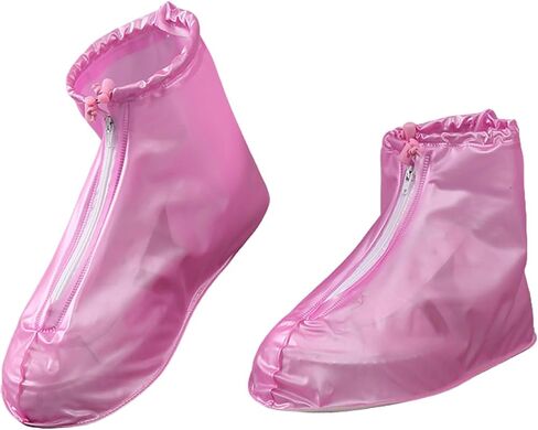 SUJAYU Waterproof Shoe Covers Reusable Shoe Covers for Rain, PVC Shoe Covers Waterproof Shoe Covers for Rain Shoe Covers Outdoor Cycling Hiking Men Women in Kuwait