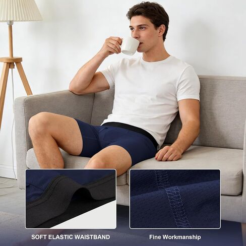 Men’s 4 Pcs Athletic Mesh Boxer Briefs, Breathable Quick-Dry Underwear for Workout, Gym, Travel & Daily Wear in Saudi Arabia