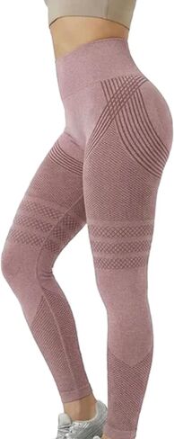 High Waisted and Hip Lifting Yoga Elastic Quick Drying Tight Pants, 3D Anti Cellulite Compression Leggings for Women in Kuwait