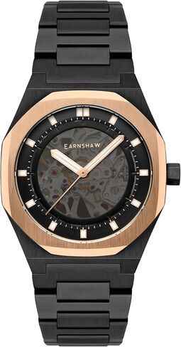 Thomas Earnshaw Drake Skeleton Men's Automatic Skeleton 42mm Watch with Stainless Steel Bracelet ES-8142 in Saudi Arabia