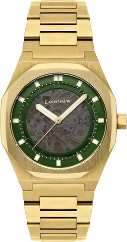 Thomas Earnshaw Drake Skeleton Men's Automatic Skeleton 42mm Watch with Stainless Steel Bracelet ES-8142 in Saudi Arabia