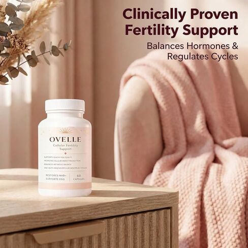 velura Ovelle Fertility for Women-Hormonal Balance & Cycle-60 Capsules in Saudi Arabia