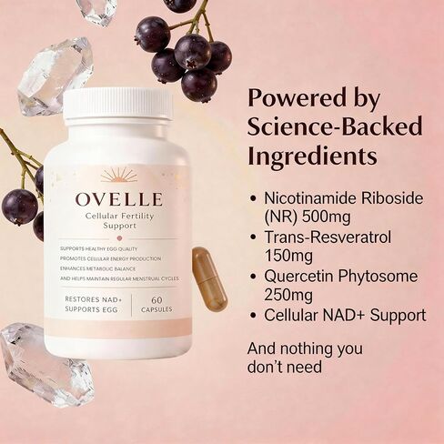 velura Ovelle Fertility for Women-Hormonal Balance & Cycle-60 Capsules in Saudi Arabia