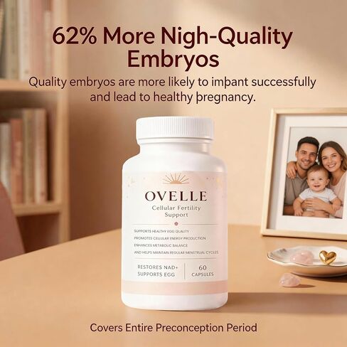 velura Ovelle Fertility for Women-Hormonal Balance & Cycle-60 Capsules in Saudi Arabia