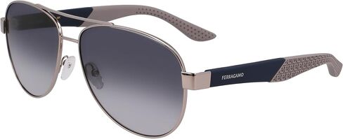 FERRAGAMO Sunglasses SF 275 SN 021 Shiny Light Rutherium in Kuwait
