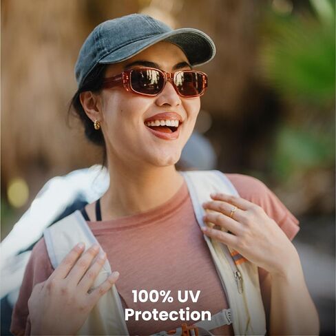 نظارات شمسية مستقطبة Suncloud Lane للرجال والنساء - إطار بيضاوي قديم، حماية 100% من الأشعة فوق البنفسجية، مقاس قابل للتعديل in Kuwait