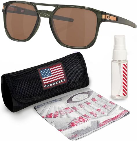 نظارة شمسية Oakley LATCH BETA OO9436 مربعة الشكل مع مجموعة النظارات الرسمية in Kuwait