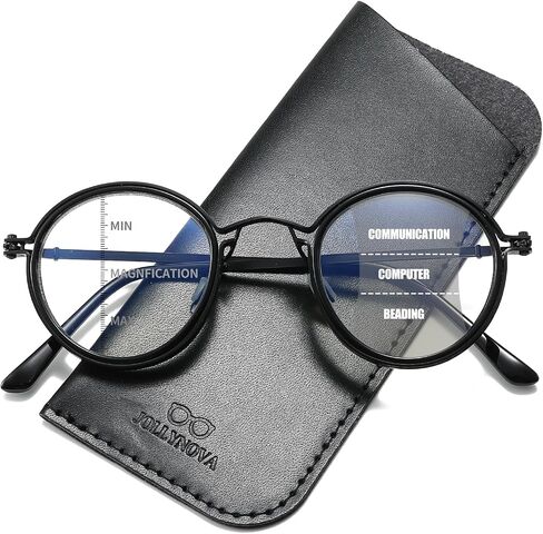 JOLLYNOVA HD7 Progressive Multifocal Reading Glasses RT543, No-Line Readers, Blue Light Blocking, Near to Far Vision in Saudi Arabia