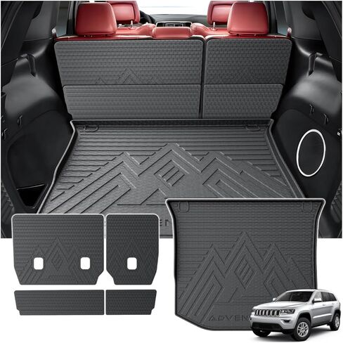 بساط شحن مناسب حسب الطلب من KUST لملحقات Toyota 4Runner 2010-2024 2025 (فقط لـ 7 مقاعد)، بطانة شحن مطاطية TPE لجميع الأحوال الجوية in Kuwait
