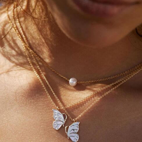 Bryan Anthonys Grit Seed Pearl Necklace Demi for Women - Inspirational Pendant with Silver Plated Finish Over Brass, Dainty Minimalist Sentimental Jewelry, Nickel-Free Everyday Necklace Gift in Saudi Arabia