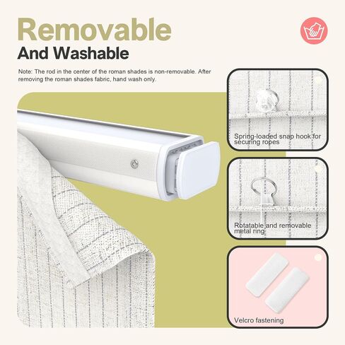 No Drill Cordless Roman Shade, Light Filtering or Blackout No Tool Roman Blind for Window, Thermal Insulated, UV Protection, Privacy, Custom Size for Home, Office, No Drill Basic Type in Saudi Arabia