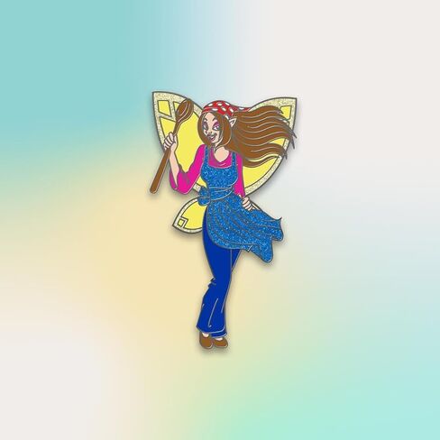 What's Your Passion Jewelry Neopets Soup Faerie Pin, Officially Licensed in Saudi Arabia