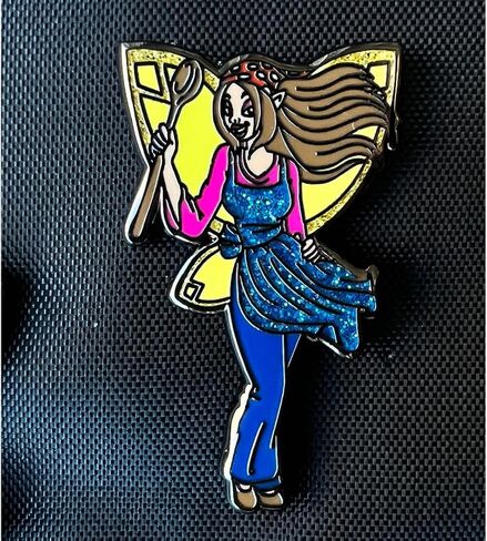 What's Your Passion Jewelry Neopets Soup Faerie Pin, Officially Licensed in Saudi Arabia