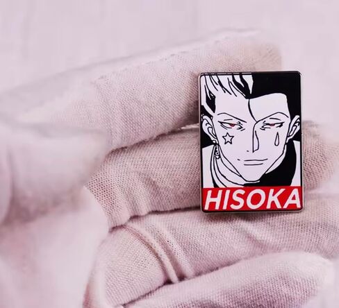 Gon Killua Anime Manga Hunter X XX Hunter Hisoka Morrow 1.2" Enamel Pin Badge in Kuwait