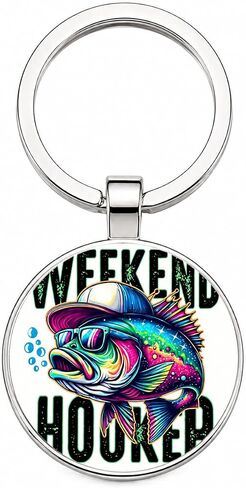 Fishing Keychain - Fishing Themed Charm- Fisherman Gift for Men/Women in Saudi Arabia