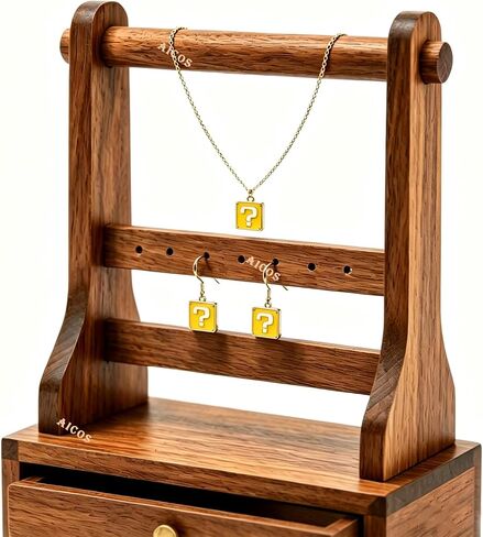 Aicos Question Block Earrings + Necklace for Women Anime Earrings + Necklace Fans Gifts for Cosplay Birthday Party Jewelry in Saudi Arabia