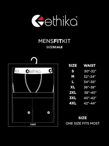 طقم هدايا للرجال من Ethika، ملابس داخلية وجوارب، للرياضة والارتداء اليومي - رشاش بالأشعة تحت الحمراء in Kuwait