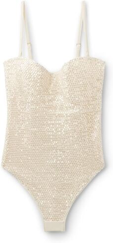 CALZEDONIA Woman's One Piece Swimsuit Sequin Net in Saudi Arabia