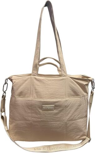 I&R Iris Sensational Tote (#5004) Large Canvas Tote with Multiple Pockets - By Iris & Rainbow in Saudi Arabia