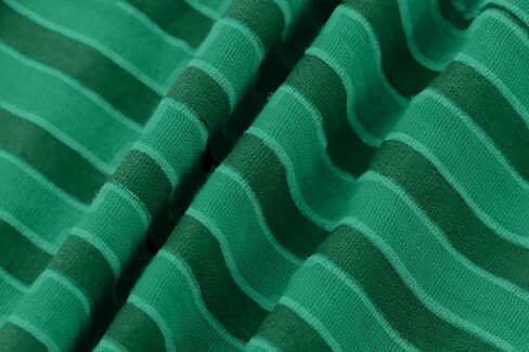 Women Summer Striped Harem Pants Casual Baggy Wide Leg Tapered Trousers Drawstring Waist Palazzo Pants with Pockets Green in Saudi Arabia