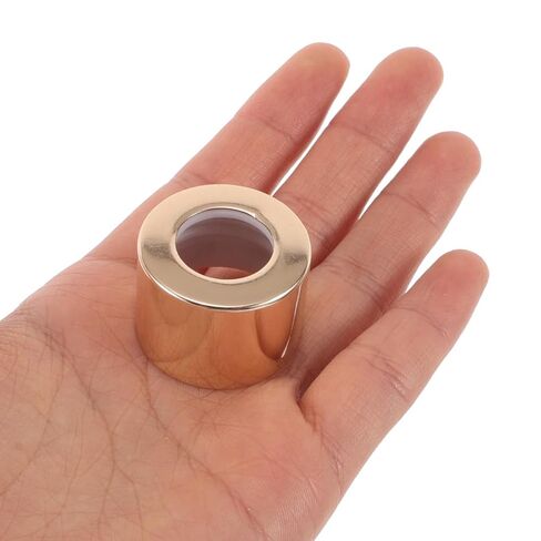 FOMIYES 10pcs Diy Reed Diffuser Replacement Lids Tooth Fragrance Bottle Caps Gold Leak Proof Glass Diffuser Bottle Stopper（1.06 x 1.06 x 0.78 inches） in Kuwait