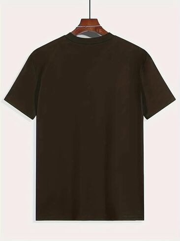 Men's Fashionable Sports Comfortable Casual T-Shirt Short Sleeve in Kuwait