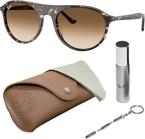Ray-Ban RB2215F LOW BRIDGE FIT نظارة شمسية مربعة الشكل مع مجموعة نظارات RayBan الرسمية in Kuwait