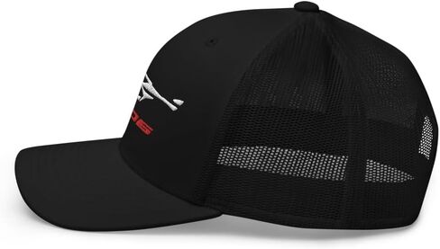 2023 2024 Sports Car Z06 C8 Next Gen صورة ظلية لسائقي السيارات الرياضية مطرزة قبعة سائق الشاحنة Snapback Hat in Kuwait