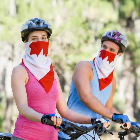 WEITBF 2 Pack Canada Flag Bandana Canadian Scarf Bandanas Headband - 100% Cotton, 22 x 22 inch in Saudi Arabia