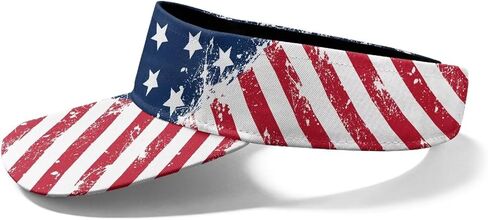 Patriotic 250th Anniversary Hat for Women Breathable Adjustable Sports Visor in Saudi Arabia