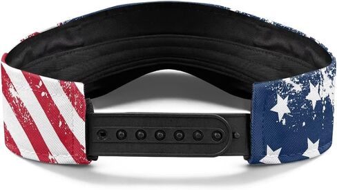 Patriotic 250th Anniversary Hat for Women Breathable Adjustable Sports Visor in Saudi Arabia