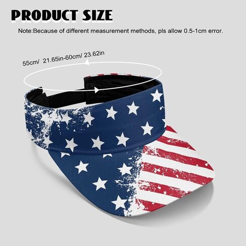 Patriotic 250th Anniversary Hat for Women Breathable Adjustable Sports Visor in Saudi Arabia