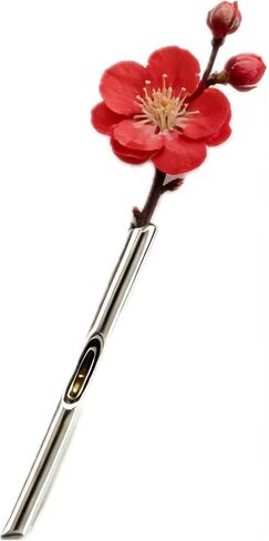 A Kind Brooch - Every Bloom Tells a Different Story, Branch-Shaped Flower Insert Brooch, DIY Elegant Jewelry for Women Men in Kuwait