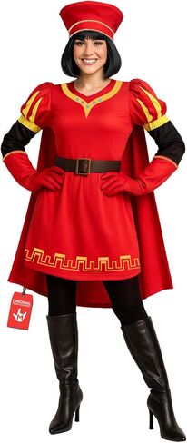 Morph Fairytale Villain Costume Women, Movie Villain Costume Women, Adult Medieval Halloween Costumes For Women in Kuwait