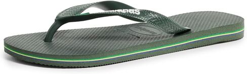 Havaianas Men's Brazil Logo Flip Flop Sandals, Pop Yellow, 13 in Kuwait