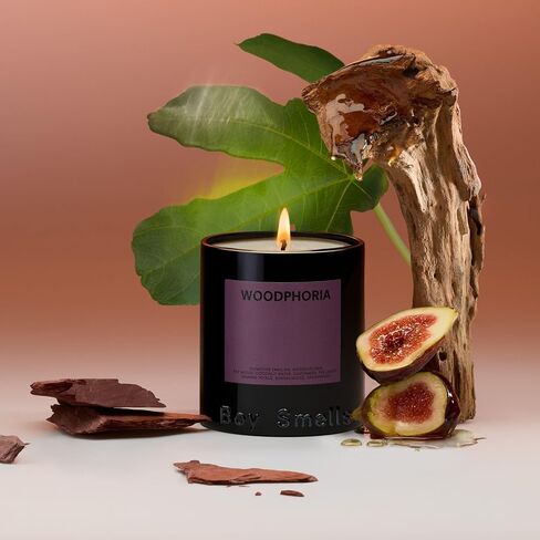 Boy Smells Woodphoria Candle – Coconut Water, Fig Leaves, and Sandalwood – Woody and Floral Scented Candle in Kuwait