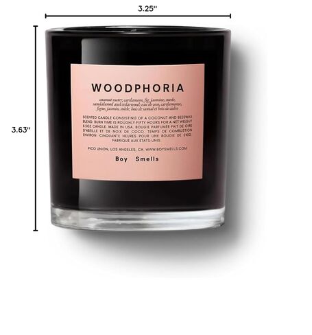 Boy Smells Woodphoria Candle – Coconut Water, Fig Leaves, and Sandalwood – Woody and Floral Scented Candle in Kuwait